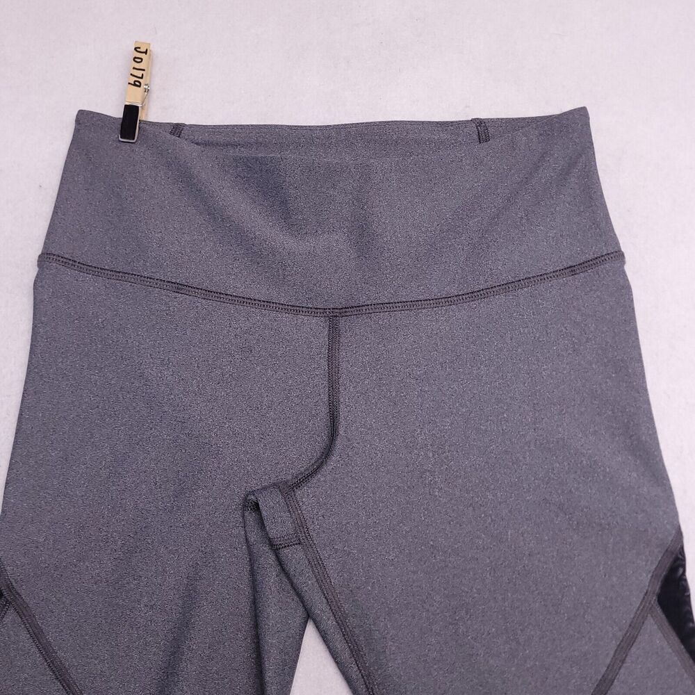 Under Armour Athletic Active Workout Leggings Pants Womens Size Medium M Gray